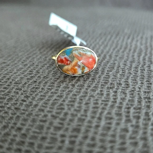 Shivam Copper Turquoise Ring💍 - NWT - Picture 5 of 16